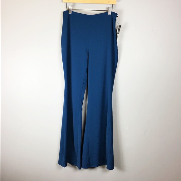 Leith Pants - Leith High Waisted Flare Leg Pants